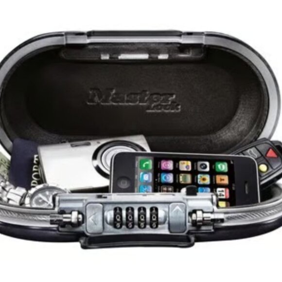 NEW Master Lock 0.38 cu ft Combination Lock Black Personal Safe - Picture 3 of 3